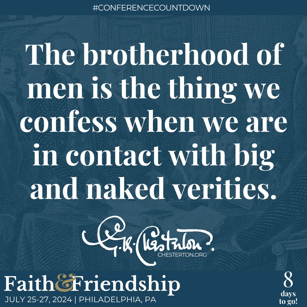 chestertonsoc's tweet photo. #GKChesterton (The Daily News, December 10, 1904)
https://t.co/QfV8wBMHsg
#GKC #Chesterton #ChestertonConference #ConferenceCountdown #GKCinPHL #DailyChesterton #DailyQuotes #FaithAndFriendship #Brotherhood https://t.co/PXJyXTRhIi