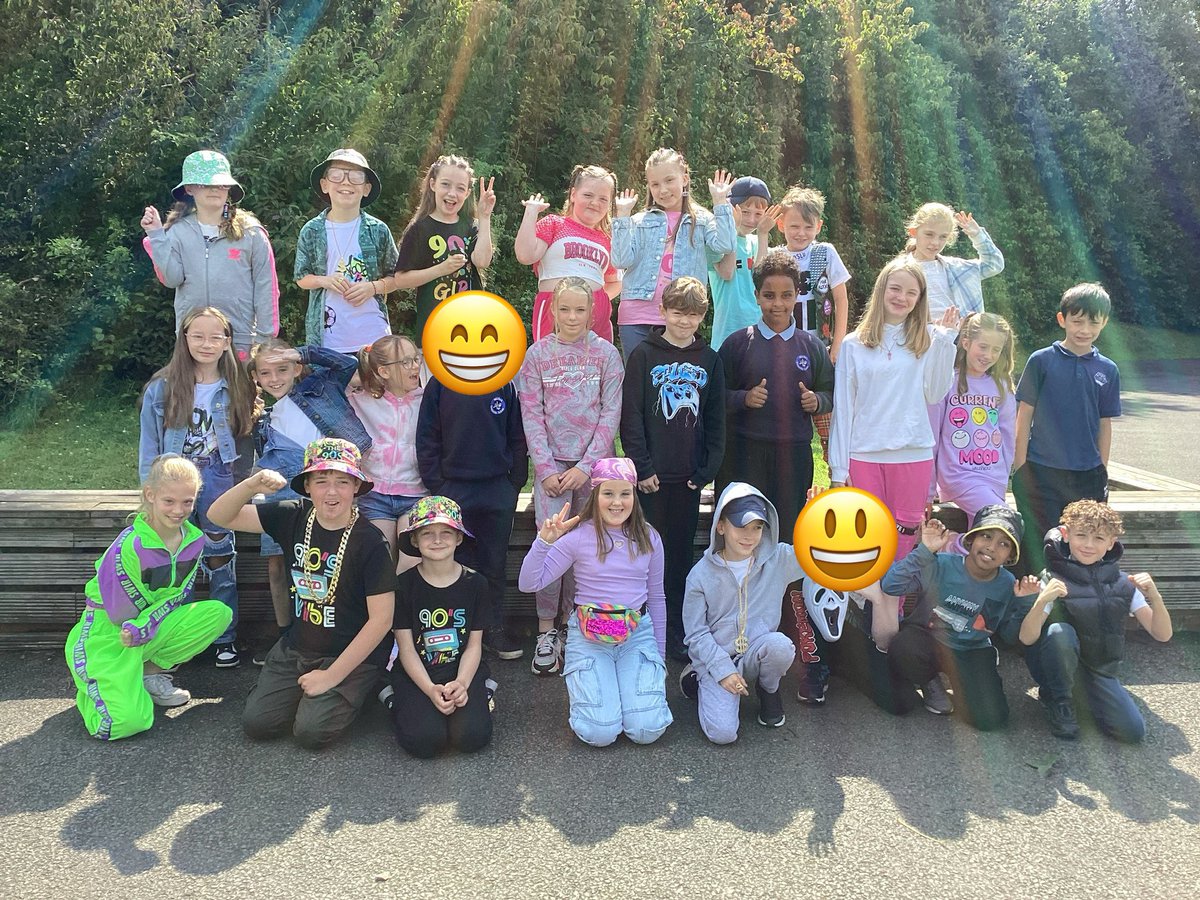 We are loving the 90s vibe ready for Wildfest. <a href="/WildBankPrimary/">Wild Bank Primary School 💙</a> <a href="/TrustVictorious/">Victorious Academies Trust</a>