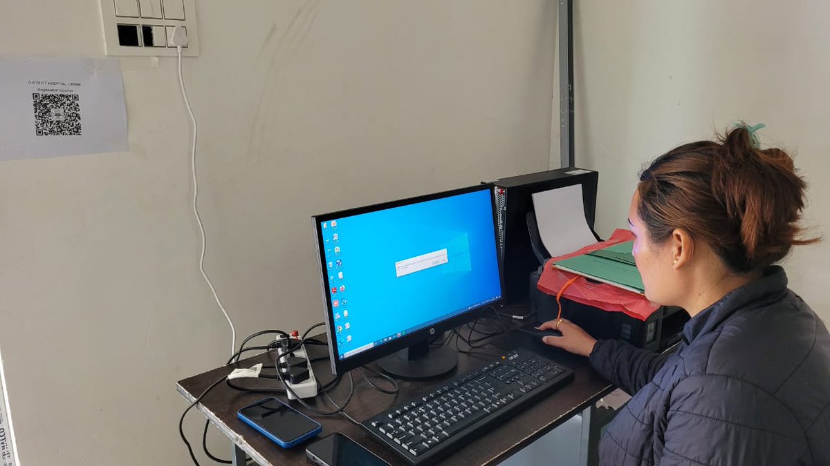 ABDM_Arunachal's tweet photo. ABDM one man army!
ABHA Awareness camp at Community Health Centre Lemmi, Pakke Kessang by District ABDM Coordinator (DAC), Talo Kena
#abhadrive #abhabanaodigitalhojao #chclemmi #Lemmi #pakkekessang #DigitalIndia #DigitalHealthcare #DigitalHealthSolutions #ABDM #ArunachalPradesh https://t.co/Ky2wLQJtAz