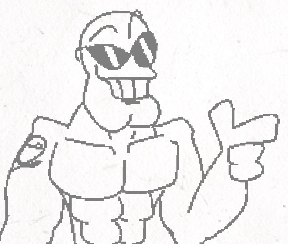 if I could have done bonkertwt differently I would have ran Strong Steve and Eric at the same time, but too much going on in my life at the time plus my lack of confidence in drawing his build prevented that. Rest in peace Steven. #bonkertwt