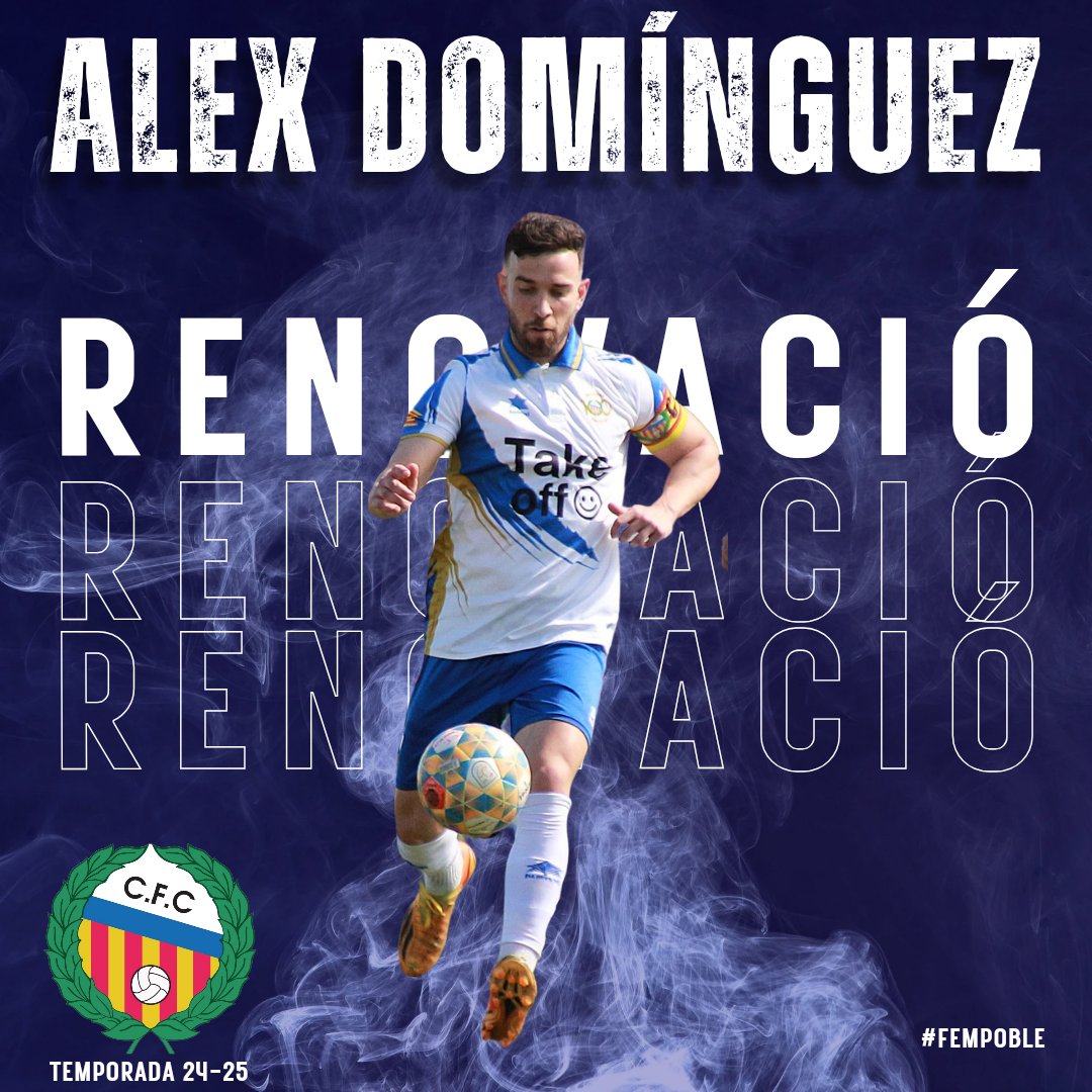 cfcanonja's tweet photo. 1er EQUIP | ✍️🏼 RENOVACIÓ

Com no podia ser d'una altra manera, el nostre capità Alex continuarà una temporada més aportant caràcter, treball i sentiment de pertinença perquè el nostre club continuï creixent.

Som-hi @alexdome92! 💪🏼
Som-hi Canonja! 🤍💙 https://t.co/aIWh7jVDPX