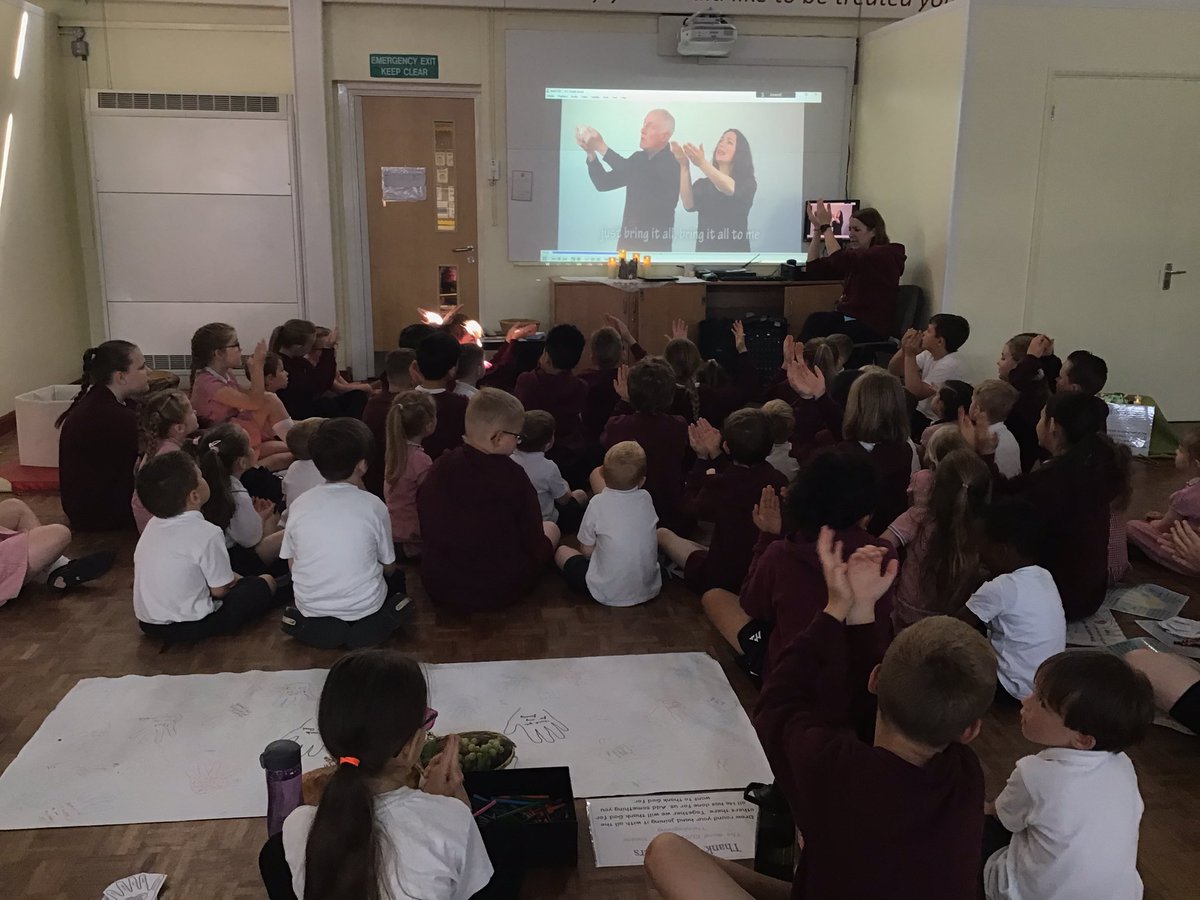 Y5_CTK's tweet photo. This morning we went into the hall for prayer stations. Thank you Faith Leaders. 5AY even got to spend time in prayer with their buddies for September. https://t.co/U6vIMkO4KD