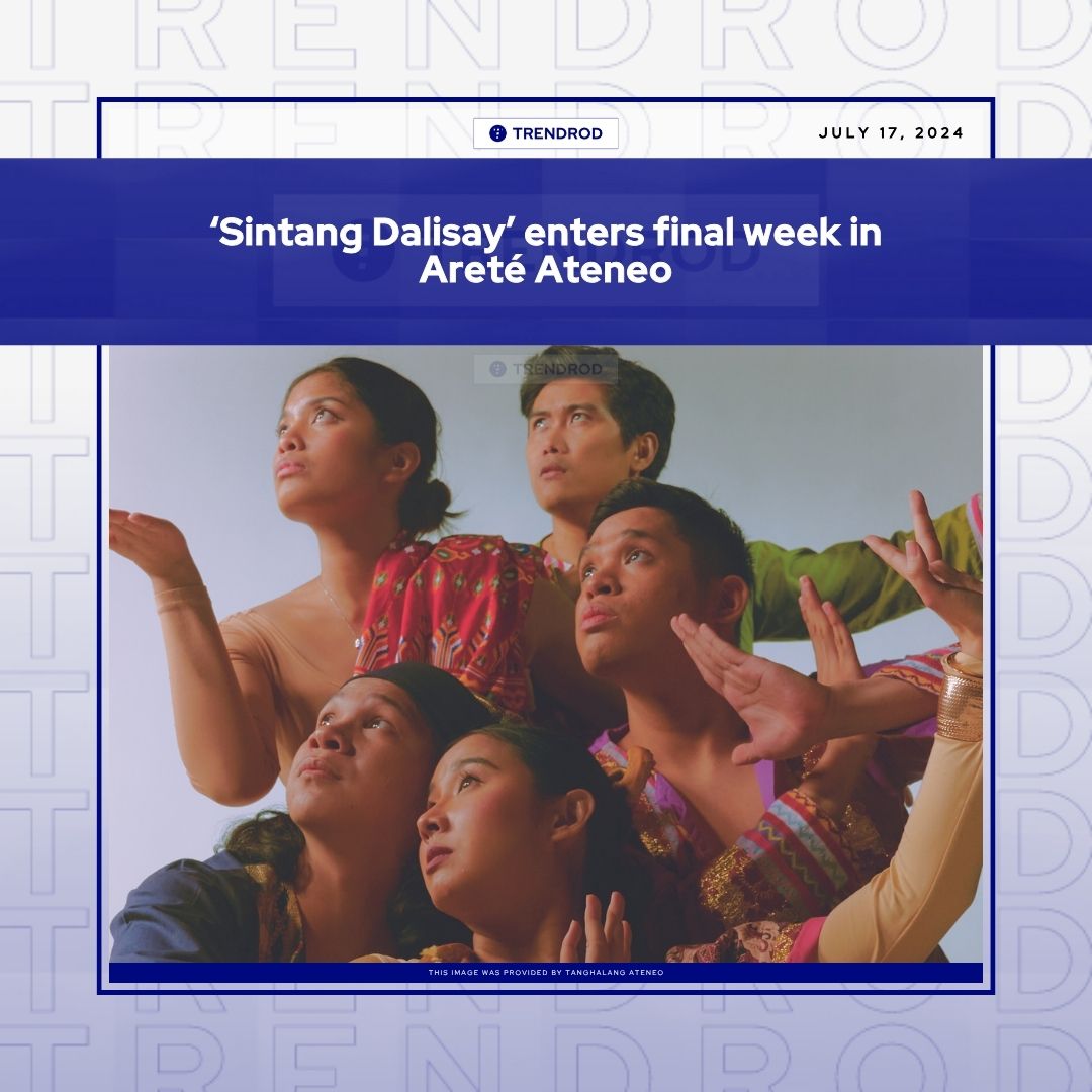‘Sintang Dalisay,’ the critically-acclaimed Filipino adaptation of William Shakespeare’s ‘Romeo and Juliet,’ is now on its final week of performances 

READ: trendrod.wordpress.com/2024/07/17/sin…

#SintangDalisay