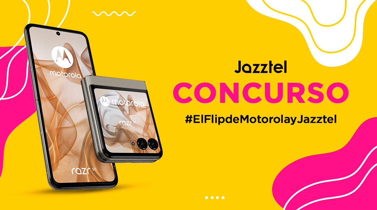 ¡Flip, flop!¡Flip, flop!
¡El nuevo #MotorolaRazr505G de @motorola_es nos tiene Flip-ando! #flipthescript
¿Lo quieres? ¡Participa!
🔁 RT
Sigue a <a href="/MotorolaESP/">Motorola España</a> y <a href="/jazztel_es/">Jazztel España</a>
📲 menciona con quien te quedas “Flip”
#️⃣ Utiliza el HT #ElFlipdeMotorolayJazztel
BL bit.ly/4bKlrNi