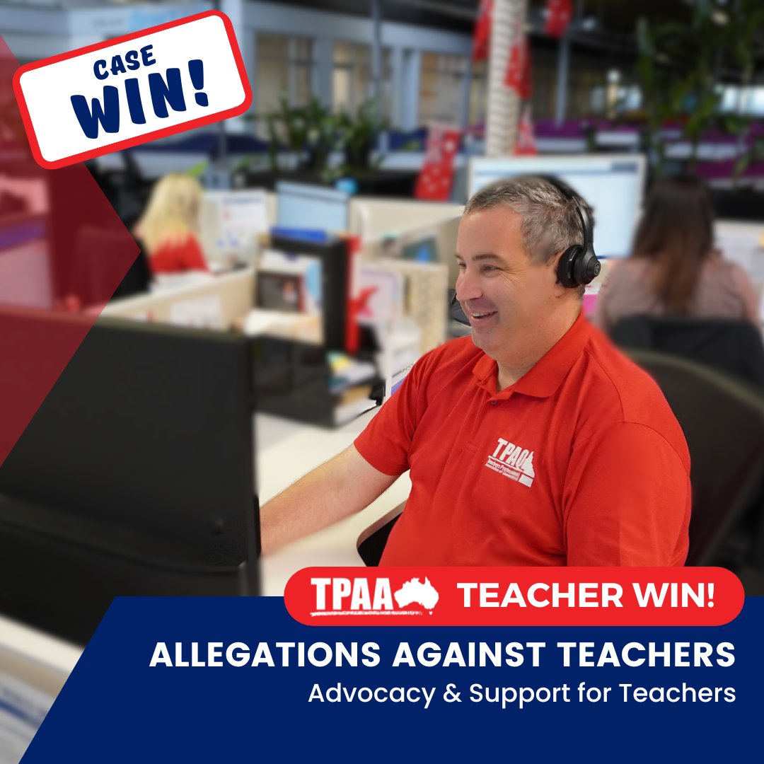 Teachers Professional Association of Queensland tweet media