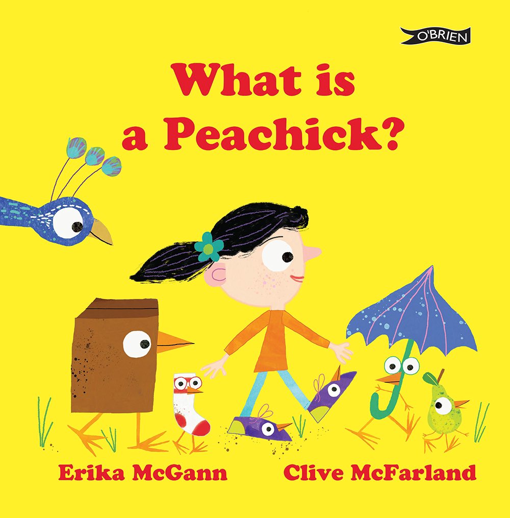 Exciting Book Announcement! Cover Reveal for What is a Peachick? by Erika McGann and illustrated by Clive McFarland. Cover Illustration by Clive McFarland. Coming out September 2024 from <a href="/OBrienPress/">The O'Brien Press</a>
Pre-order on our website here: shop.thebookcentre.ie/ProductInfo.as… @Erika_McGann <a href="/CliveMcF/">Clive McFarland</a>