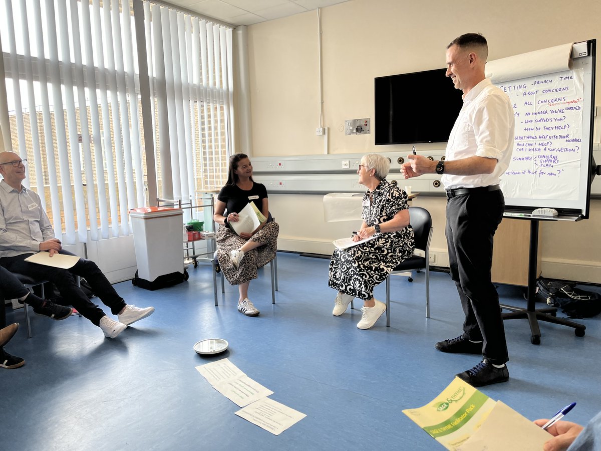 School of Nursing, AHPs and Midwifery (@uhb_son) on Twitter photo Our Education team had training to deliver the Sage and Thyme communication course <a href="/uhbtrust/">University Hospitals Birmingham</a>. A really positive 2-day course teaching evidence-based communication skills to provide person-centred support to staff. @UHBPreceptee <a href="/UHBEducation/">UHB Education</a> <a href="/RuthPearce18/">Ruth Pearce</a> <a href="/UHBTherapy/">UHB Therapy Services</a> Our Education team had training to deliver the Sage and Thyme communication course <a href="/uhbtrust/">University Hospitals Birmingham</a>. A really positive 2-day course teaching evidence-based communication skills to provide person-centred support to staff. @UHBPreceptee <a href="/UHBEducation/">UHB Education</a> <a href="/RuthPearce18/">Ruth Pearce</a> <a href="/UHBTherapy/">UHB Therapy Services</a>