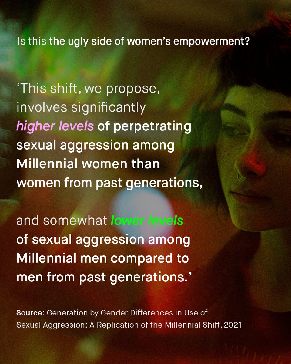 TheTinMenBlog's tweet photo. Over the past 100 years we’ve seen women emerge into the workplace, into a space of financial independence, becoming enfranchised, and successfully leading some of the world’s most powerful nations and companies.

But is there a darker side to women's autonomy, that we ignore? https://t.co/RLJo3odlt8