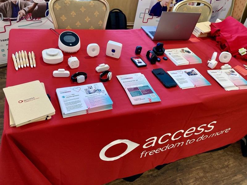 AccessHSC_TEC's tweet photo. Good Morning from @TSAVoice and @1adass's Digitisation of Social Care in the East Midlands event. 📍
Please come and say hello ❤️
#AccessHSCEvents #AccessTEC #SocialCare #Nottingham #PersonalSafety #TEC #TechnologyEnabledCare https://t.co/5AeUjy3E75
