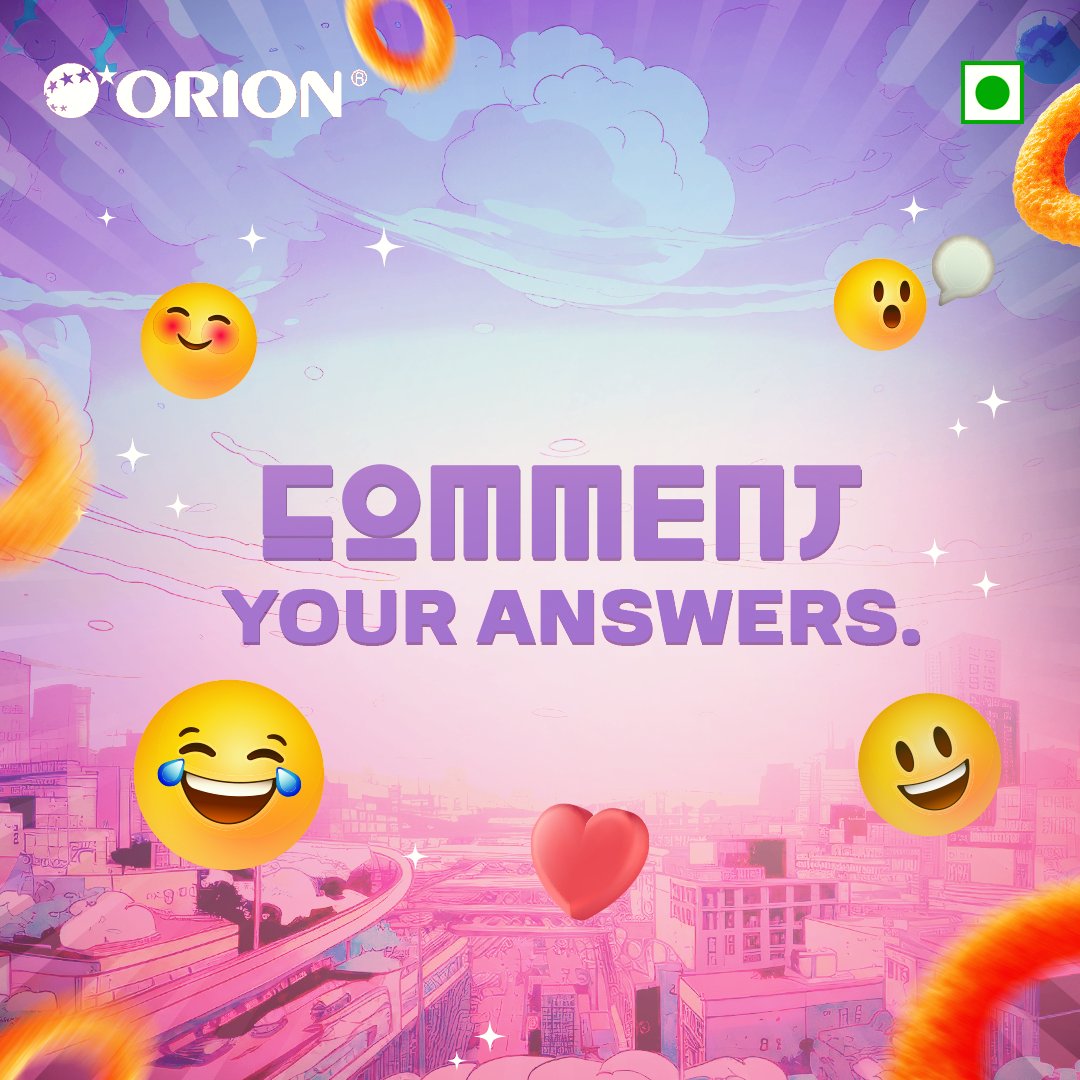 This Emoji Day, put your K-Knowledge to the test.
Comment your answers, let’s see if you can get all three.

#Orion #OrionSnacks #KPop #ItsAKThing #Korean #KRings #Snacking #Munching #Ksnack #KDrama #KCulture #Kfashion #WorldEmojiDay #CommentBelow