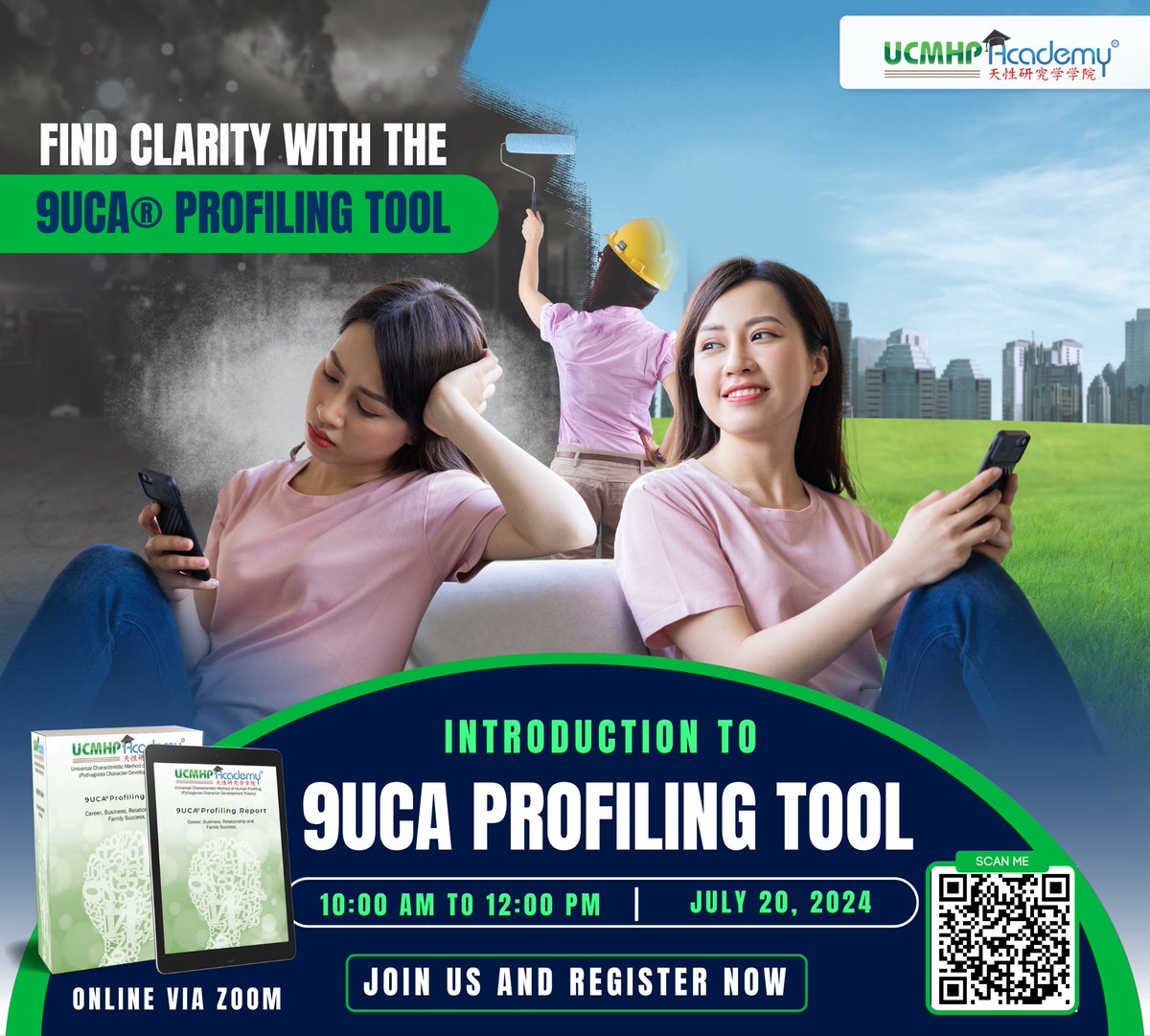ucmhp's tweet image. Join us for an Introductory session of our 100% proven and tested 9UCA® Profiling Tool! Unlock the map and discover your path towards purpose.

Register Now: bit.ly/Introductionto…

#freesession #singapore
