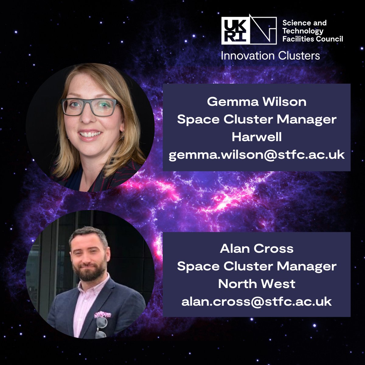 STFC_B2B's tweet photo. The space clusters at @STFC_Matters provide networking opportunities for both @HarwellCampus and the North West 

It allows space businesses to engage with each other to offer insights, advice and harness collaborative potential 🤝

Get in touch @HarwellSpace @NWSpaceCluster https://t.co/J5nvIMEZia