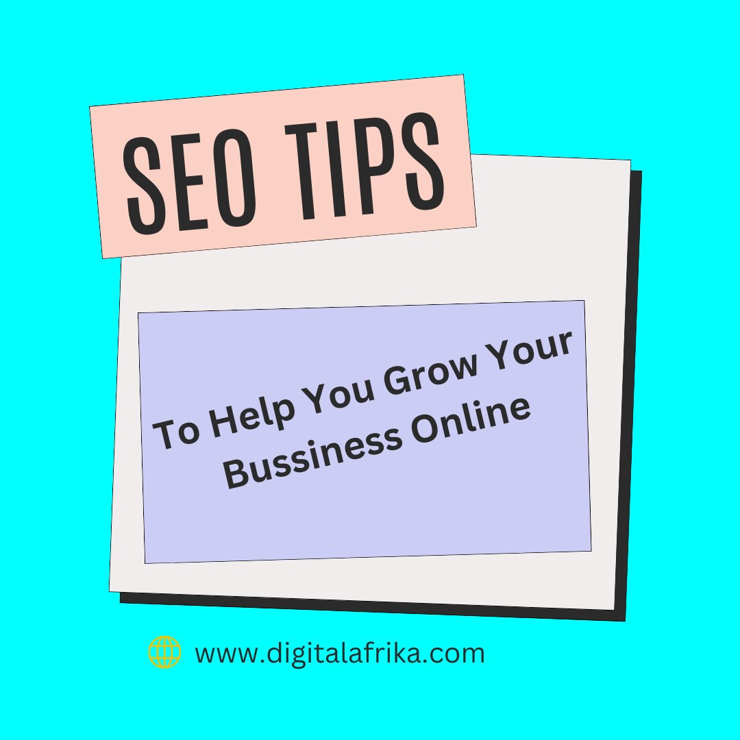 mydigitalafrika's tweet photo. "Boost your business online with these essential SEO tips! 📈
Keyword Research
Quality Content
On-Page Optimization
Mobile-Friendly Design
Speed Matters
Backlinks
Local SEO
Analytics
Start now and grow your online presence! 
 #SEOTips #DigitalMarketing #BusinessGrowth https://t.co/NKAXYAOreY
