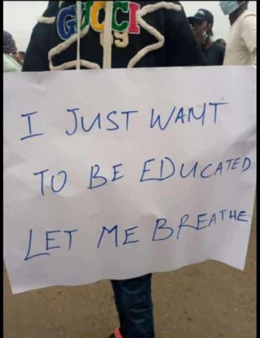 InsideUI_'s tweet photo. Some of the placards
Till we win!
#UIFEESMUSTFALL
#UIPROTEST
#SAYNOTOELECTRICITYRATIONING
#IBADAN
#apology #NYSC #japa #tinubu https://t.co/GDESENkA0f