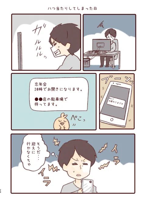 八つ当たりしてしまった日  1/4