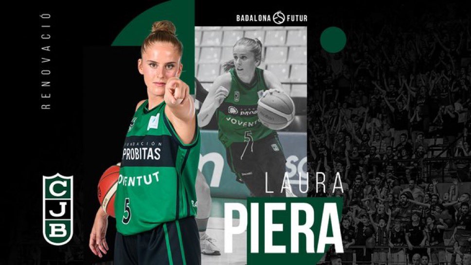 DiarideBadalona's tweet photo. 🏀 Laura Piera i la @Penya1930, de la mà la pròxima temporada a Lliga Femenina 1.

L’escorta renova amb la Penya una temporada més i formarà part del projecte a la màxima divisió nacional.

#Badalona https://t.co/SEQxIyVnZO