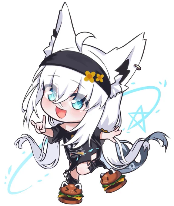 「こん!」#絵フブキ 