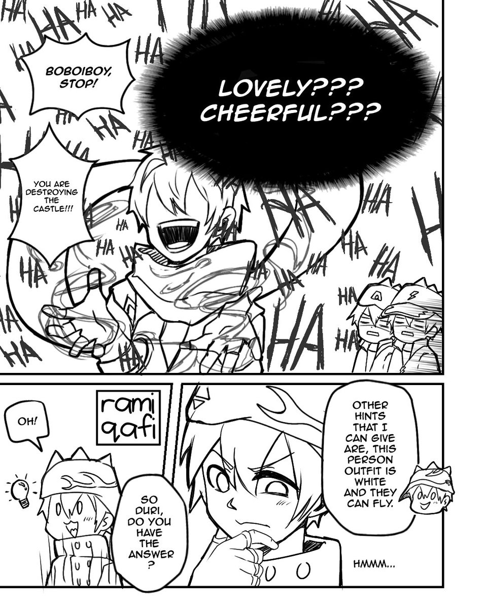ramiqafi's tweet photo. "Welcome to Taufan's Quiz Show!"
"What do you mean I'm wrong? Isn't that the same thing? π€"
#BoBoiBoy #BoBoiBoyFanart #WINDARA
(I drew this BEFORE Windara came out, so I use Beliung's comic design) https://t.co/kFtWwEGL8O