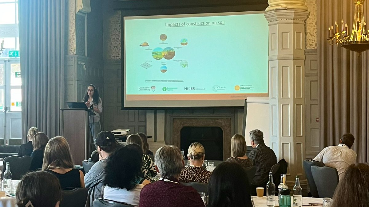 British Society of Soil Science (@soil_science) on Twitter photo Great to hear from BSSS Early Career member, <a href="/AKourmouli/">Dr. Angeliki Kourmouli</a>, speaking on ‘Potential for a Soil Reuse and Storage system in England’ at the <a href="/NaturalEngland/">Natural England</a> Soil Health Conference in Sheffield.
<a href="/ECSoil_Sci/">BSSS Early Careers</a> <a href="/EnvAgency/">Environment Agency</a> <a href="/LancsUniLEC/">Lancaster Environment Centre</a> <a href="/DefraSoils/">Defra Soils & Peat</a> <a href="/DefraGovUK/">Defra UK</a> Great to hear from BSSS Early Career member, <a href="/AKourmouli/">Dr. Angeliki Kourmouli</a>, speaking on ‘Potential for a Soil Reuse and Storage system in England’ at the <a href="/NaturalEngland/">Natural England</a> Soil Health Conference in Sheffield.
<a href="/ECSoil_Sci/">BSSS Early Careers</a> <a href="/EnvAgency/">Environment Agency</a> <a href="/LancsUniLEC/">Lancaster Environment Centre</a> <a href="/DefraSoils/">Defra Soils & Peat</a> <a href="/DefraGovUK/">Defra UK</a>