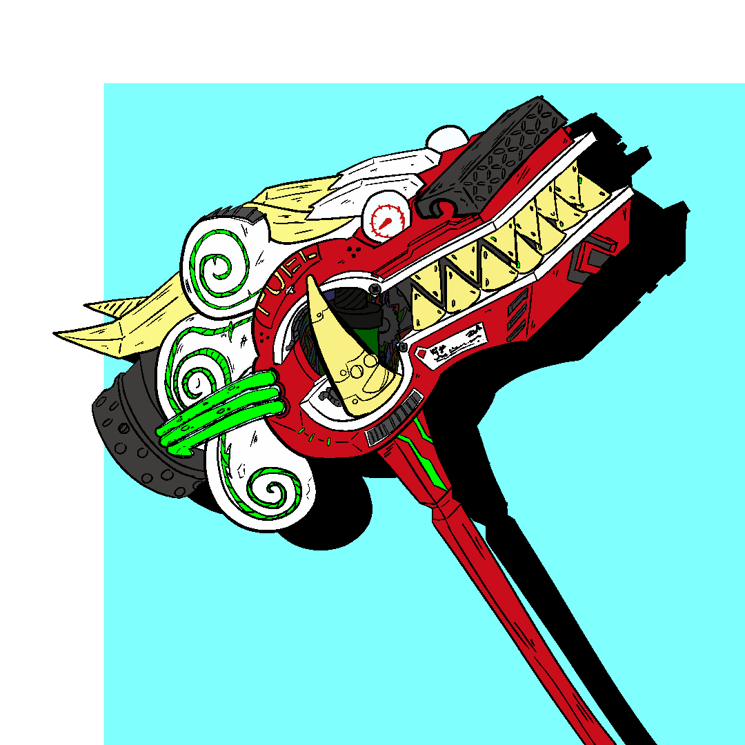 CaptNamu's tweet photo. hehehehhhee kijiya's hammer (+booster)

#kijiya #zint #art https://t.co/ncmI2juzJ6