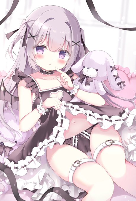 『お兄さんだけだからね…?🖤』

たくしあげミアちゃんうりぼうざっかさんにて色々再販中みたいです🎀
https://t.co/ais4uz52Qf 