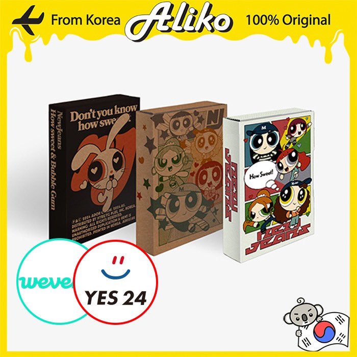 ￼NewJeans - How Sweet (Weverse Albums ver.)

💳50,00 - 51,00 (-41%)
✈️ 13,00 

🔗 s.shopee.com.br/40MDjaw1GD