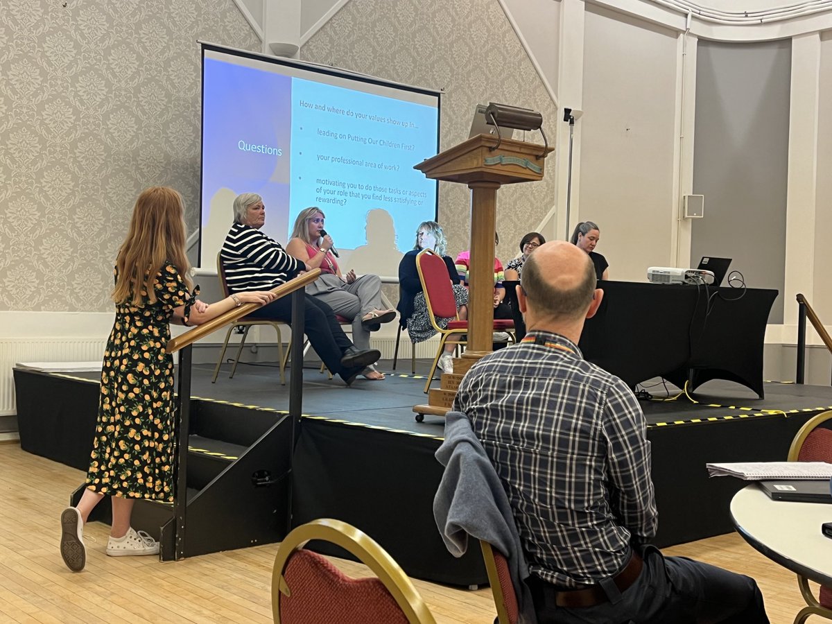 Had a great session with West Sussex managers today talking about good quality management relationships