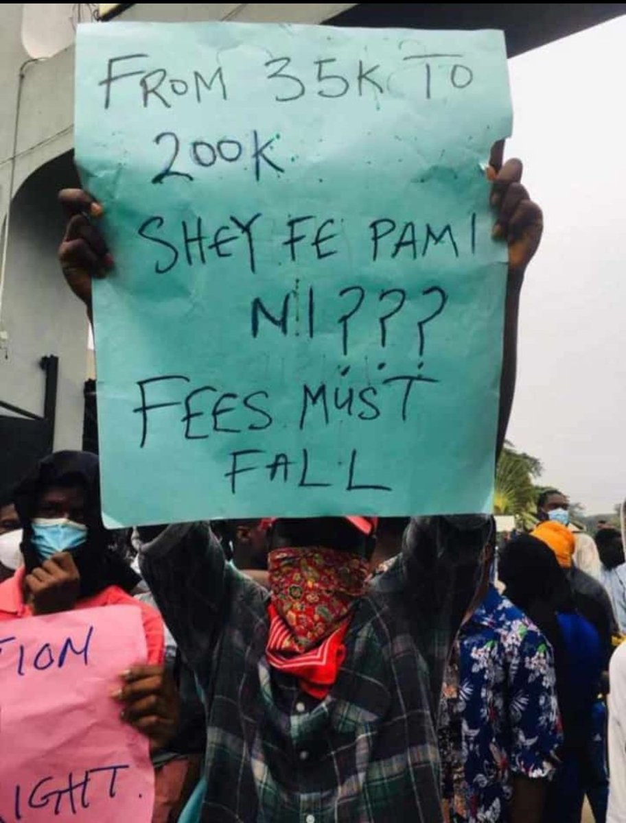 UIBreakfast1's tweet photo. UI maa pa mi naa ππ₯πͺπΎ
#UIFEESMUSTFALL #UNIBADAN #PROTEST #LightUpUI #UIBreakfast https://t.co/jPhIQ4Cj3i