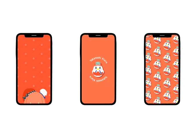【スマホ用壁紙】小鳥遊キアラ壁紙のみの使用でご自由にどうぞ〜!!I made  smartphone wallpapers for Takanashi Kiara!Feel free to use it as your phone wallpaper only!#KFPicasso 