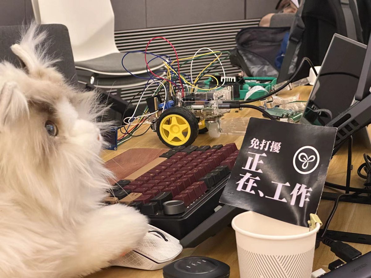 meta_Robotics's tweet image. 😺💻metaCat stayed up late for #hackerthon game.
Hacker cat 🐾might conquer the Raspberry Pi challenge! @adventurex_plan
#AdventureX #HackerCat #RaspberryPi #CatCompanion