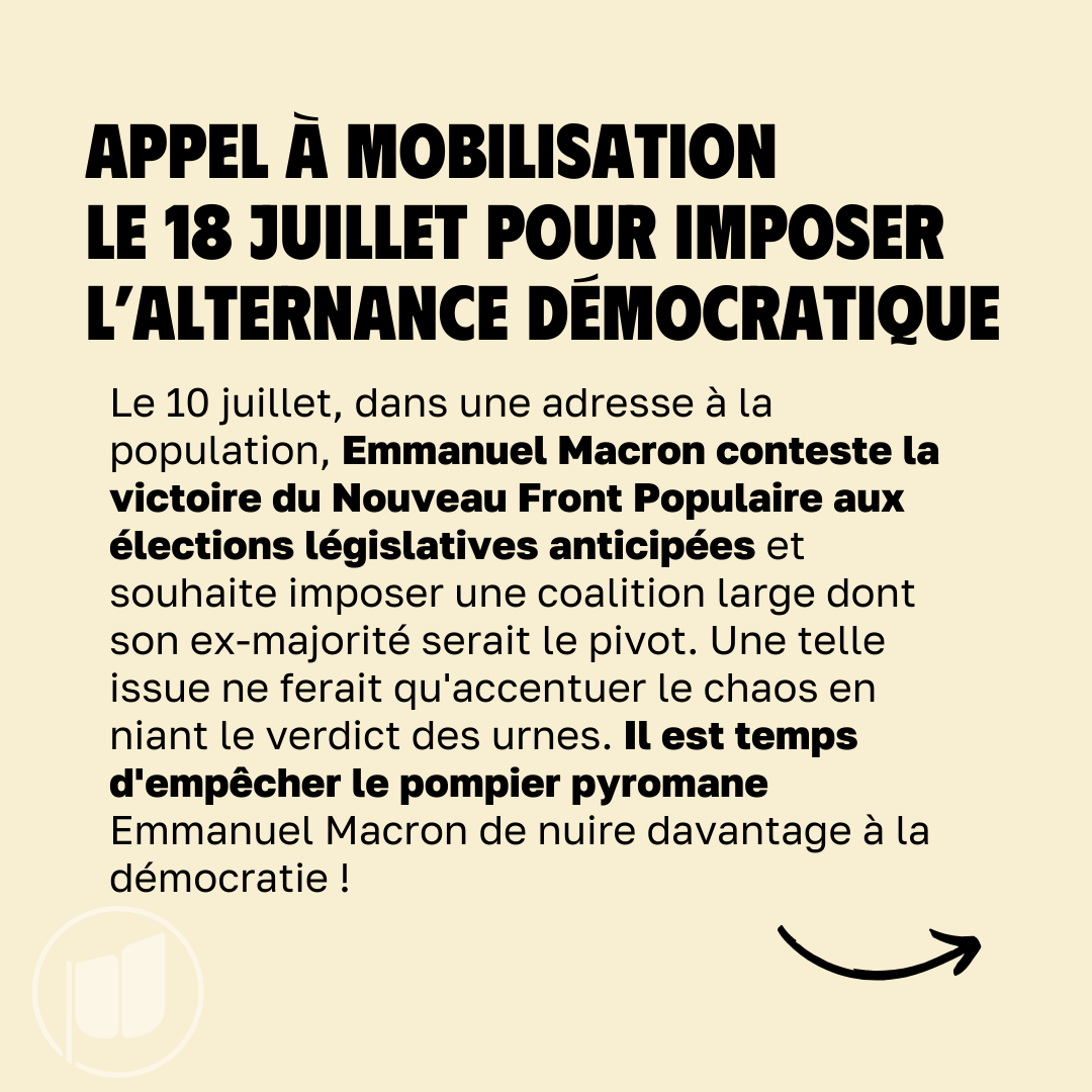 UnionEtuParis13's tweet photo. Voici notre appel à manifester ce jeudi partout en France et à Paris place de la République à 12h ✊ https://t.co/JMFQvdgHUU