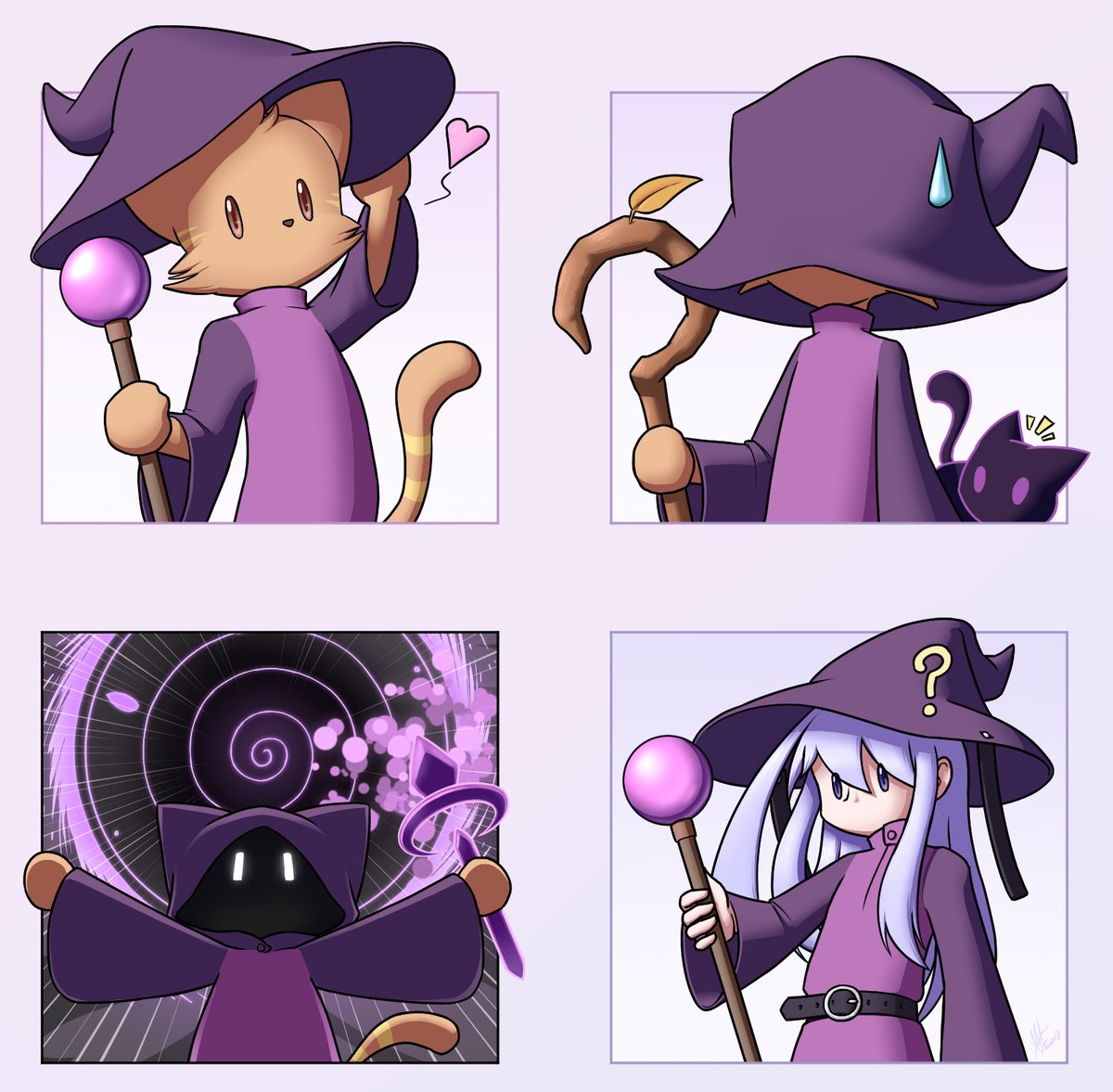 AlodoTrobell's tweet photo. CUTE CAT MAGICIAN GAME!
CUTE CAT MAGICIAN GAME!!
AAAAAAAAAAAA!!!

Downpurr is a cute videogame.
And its protagonist, Mimi, is a cute cat magician.
Fanart was inevitable. https://t.co/3bObgozD24