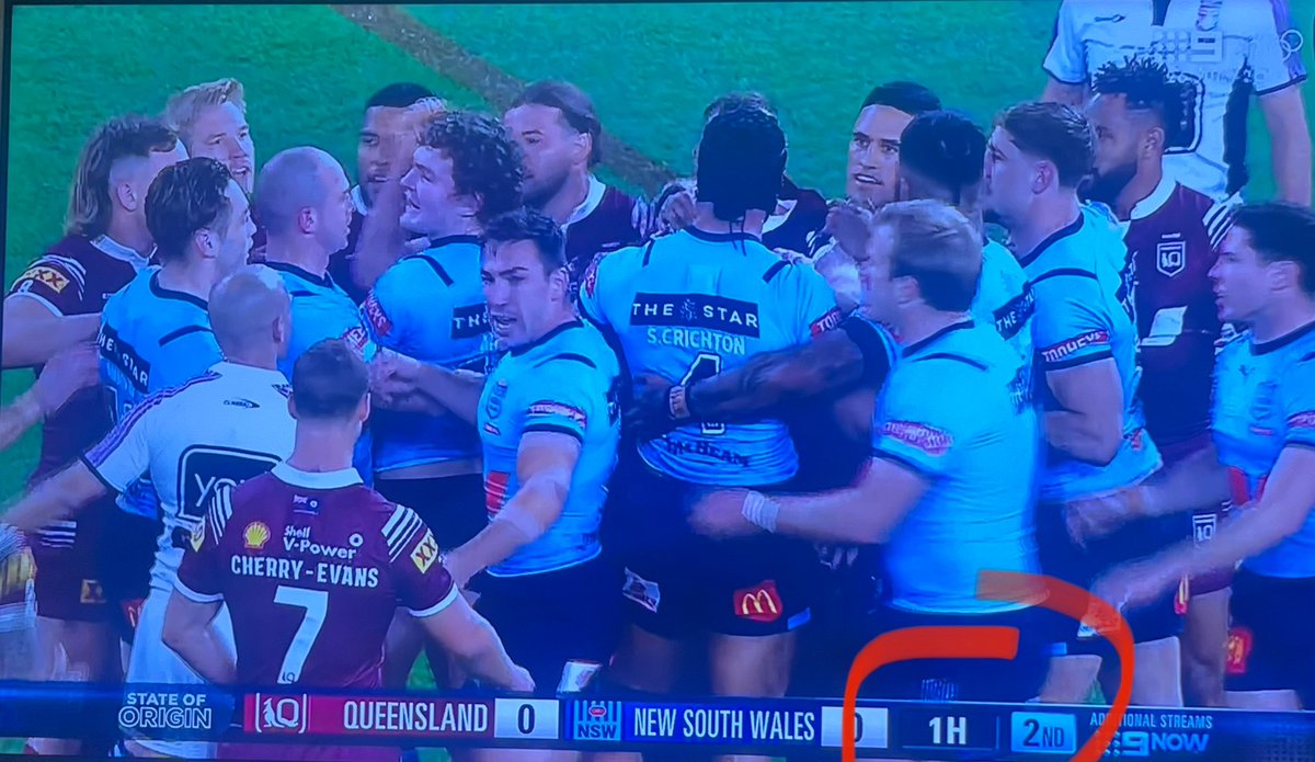 gibosity's tweet photo. Hey @Channel9 - where’s the clock?!! #Origin https://t.co/QKIQhPbRJg
