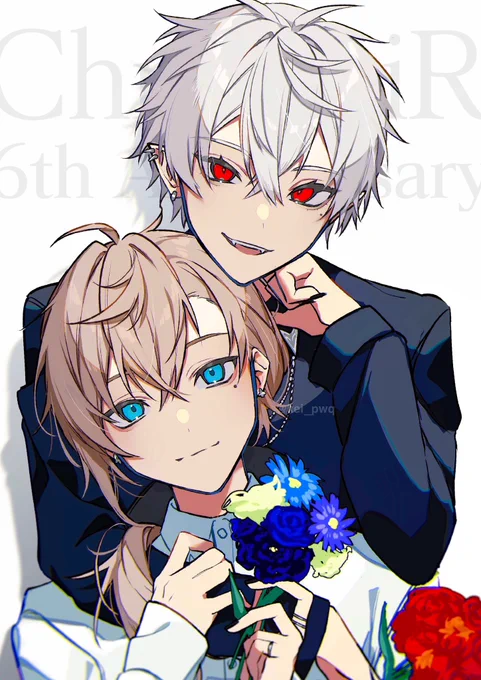 6周年おめでとうございます #ChroNoiR6周年 #くろのあとりえ #KuzuArt #かな絵