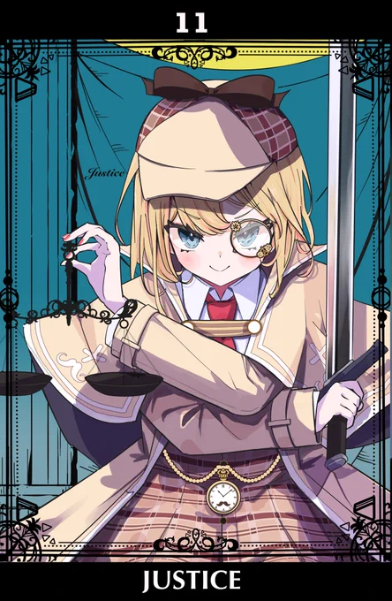 #ホロタロ  #ameliaRT 11 Justice(再掲) 