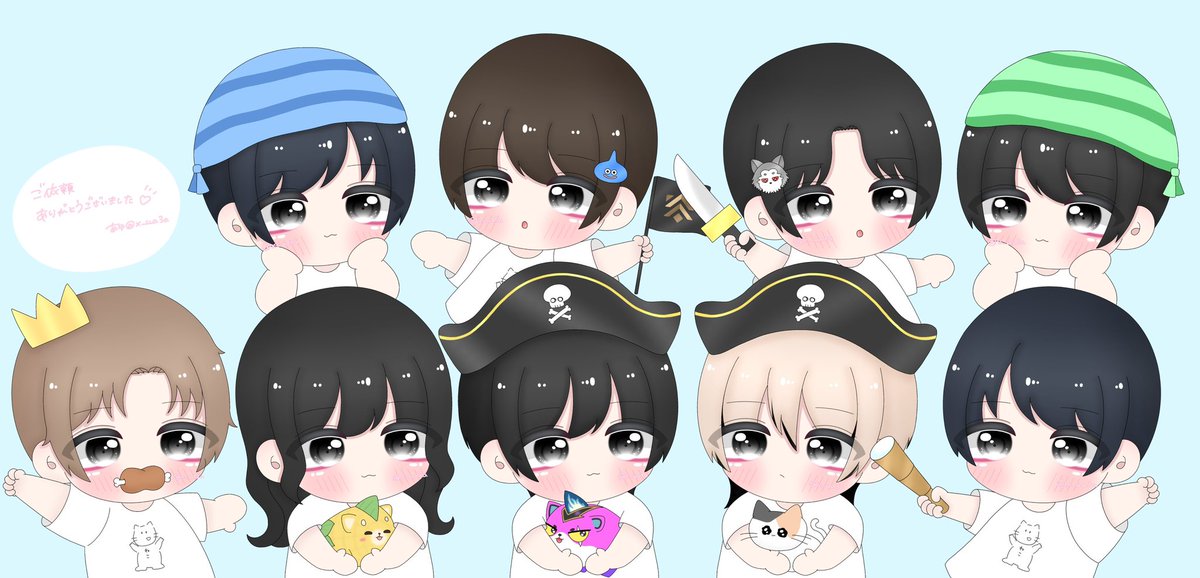 ご依頼ありがとうございました ₍ᐢ.ˬ.ᐡ₎ .ᐟ