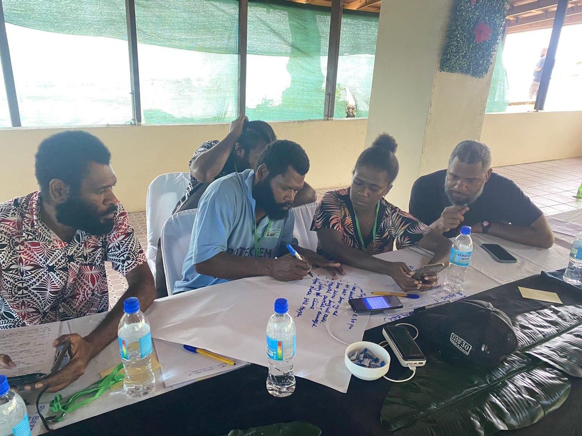Conducting EMT (Emergency Medical Teams) training for SHEFA Province, Vanuatu, this week. Our clinicians are familliar with responding to disasters but this training further enhances their knowledge and skills and will greatly benefit the overall MoH disaster prep &amp; response.