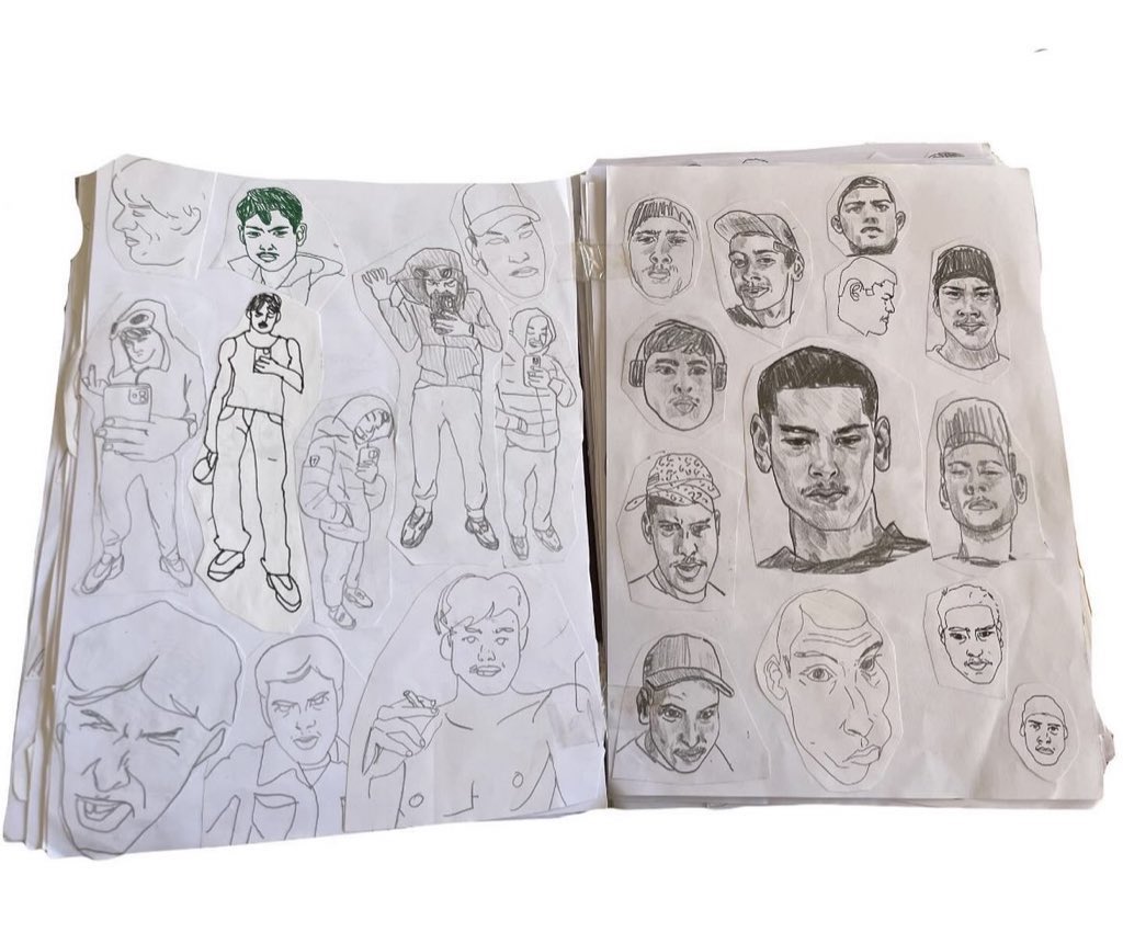 Quelques pages de mon sketchbook