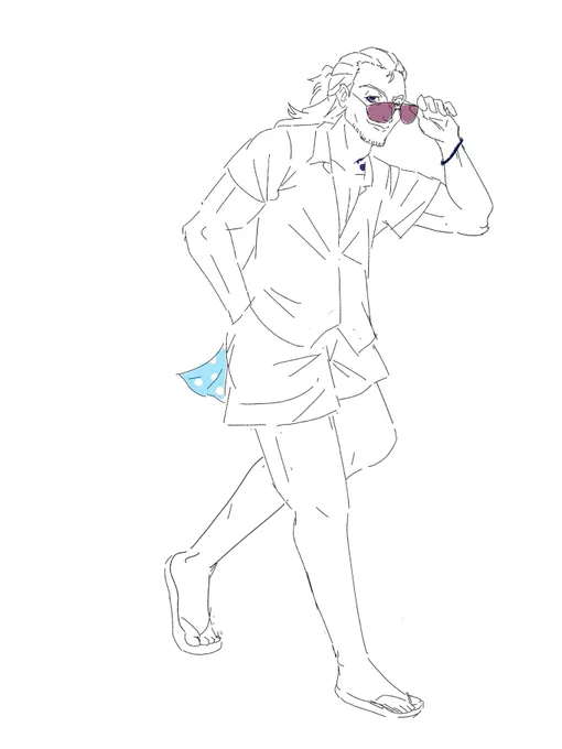 バカンスよ #イラスト #takt_op #タクトオーパス #誰とは言わんけどやだかわいい
