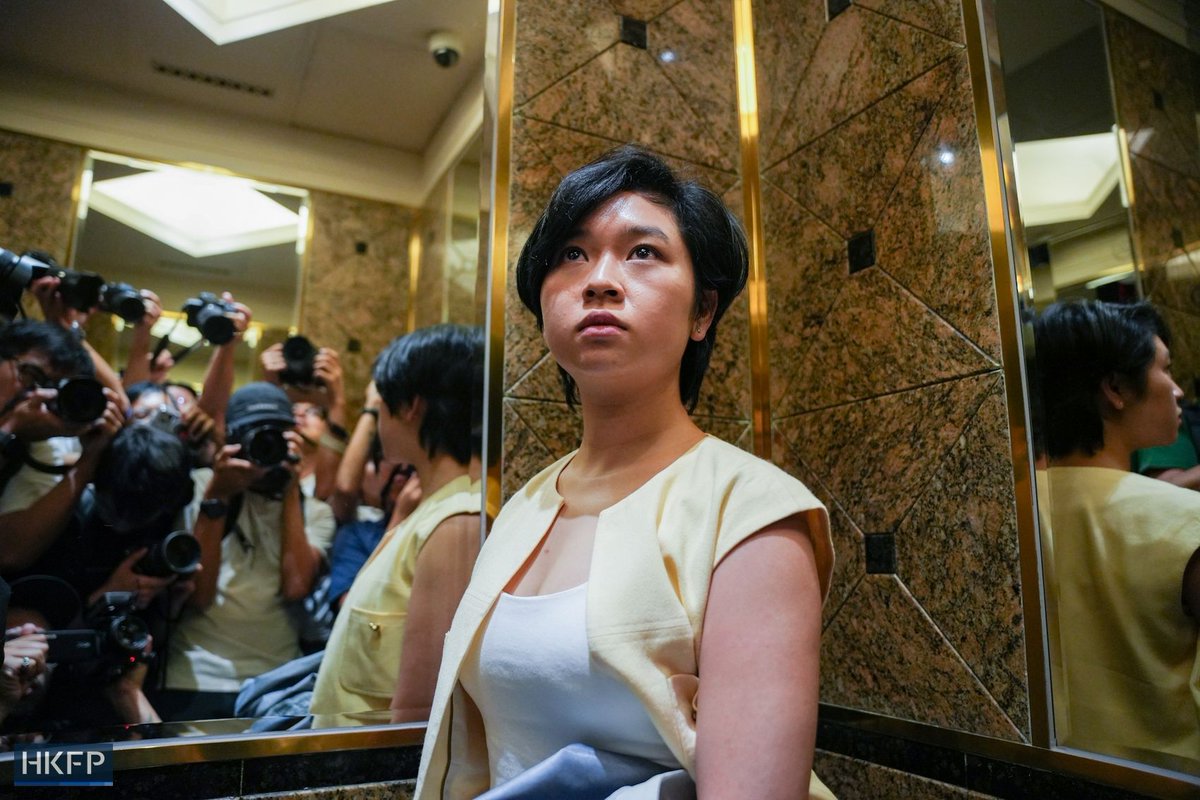 hkfp's tweet photo. American newspaper The Wall Street Journal has terminated Hong Kong-based reporter Selina Cheng weeks after she was elected chair of the city’s embattled Hong Kong Journalist Association. 

In full: https://t.co/ZiQbd0aYD7 

Photos: Kyle Lam/HKFP. https://t.co/iNNSW7MBtj