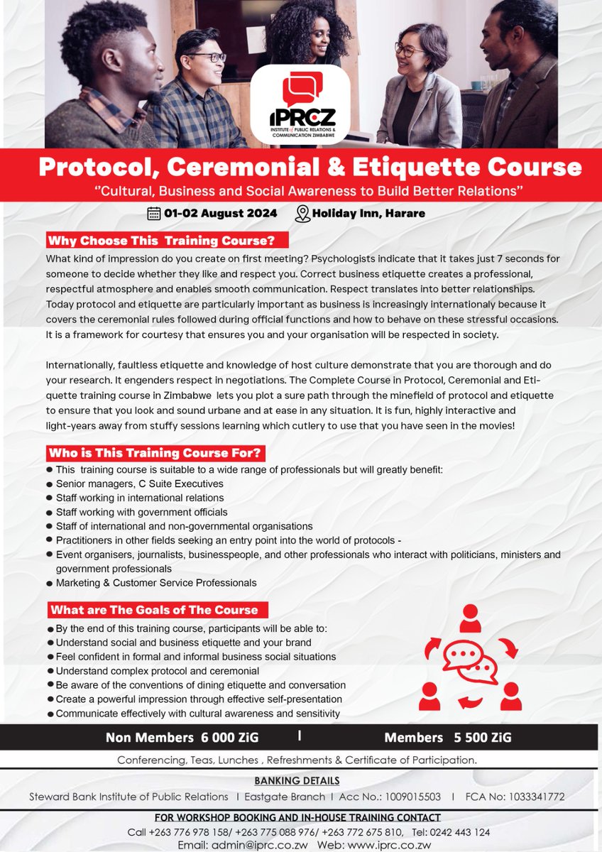 Institute Of Public Relations & Communication Zim tweet media