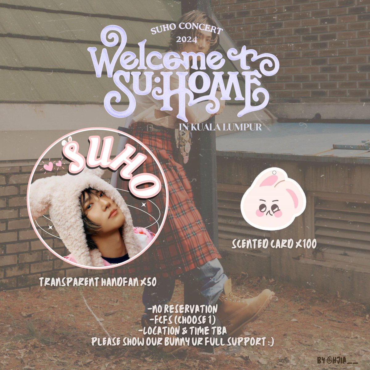 hjia__'s tweet photo. Halo Malaysia Bunnyzens🐰🤍

I will give away some freebies during #SUHOMEinKL ✨ Simply rt and show me this tweet on the day! 

Let’s have fun with our bunny boy💃🏻🕺🏻✨
See y’all💛 https://t.co/DSEv0ALxYJ