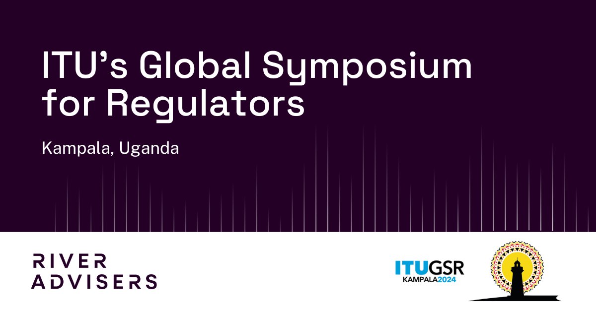 River Advisers (@riveradvisers) on Twitter photo Featuring sessions designed to bring together regulators, policymakers, and digital stakeholders from across the globe, the recent GSR-24, hosted by the <a href="/ITU/">Intāl Telecommunication Union</a>, focused on the topic of āregulation for impactā.
Visit the ITU's website to learn more: bit.ly/3Szek3R Featuring sessions designed to bring together regulators, policymakers, and digital stakeholders from across the globe, the recent GSR-24, hosted by the <a href="/ITU/">Intāl Telecommunication Union</a>, focused on the topic of āregulation for impactā.
Visit the ITU's website to learn more: bit.ly/3Szek3R