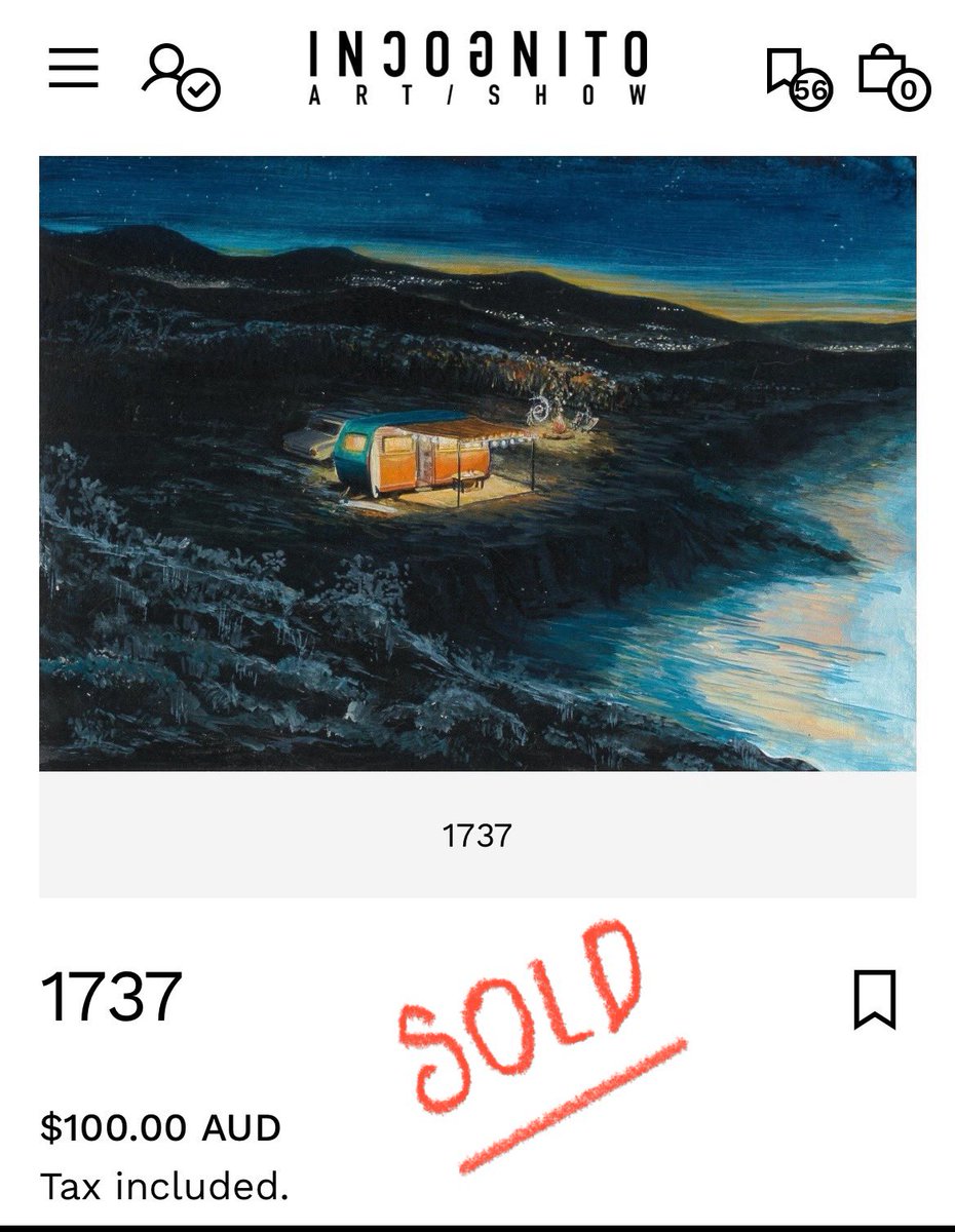On a lighter note some amazing art collector bought my small painting out of 17000 entries at the opening of Sydney’s Incognito Charity Art Exhibition last Saturday 13th July so thanks so much✨😻 online sales start soon for #incognitoartshow