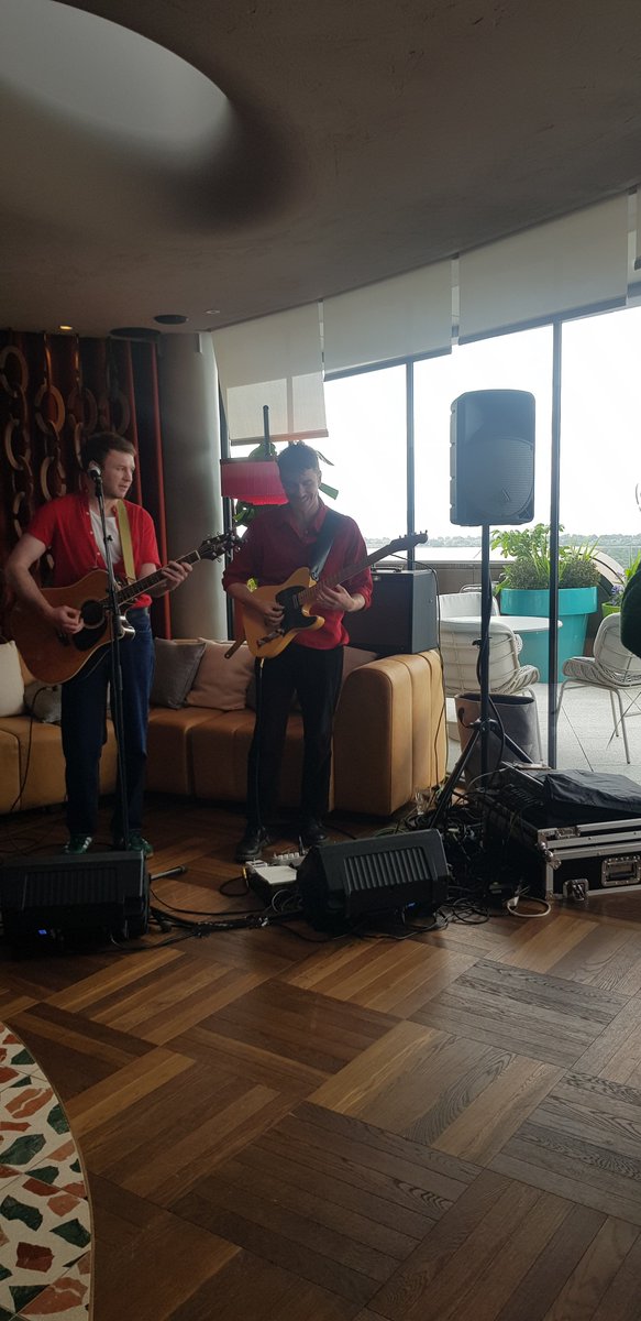 Lovely to be at the St James Quarter Sessions music festival launch last night <a href="/WHotels/">W Hotels</a>