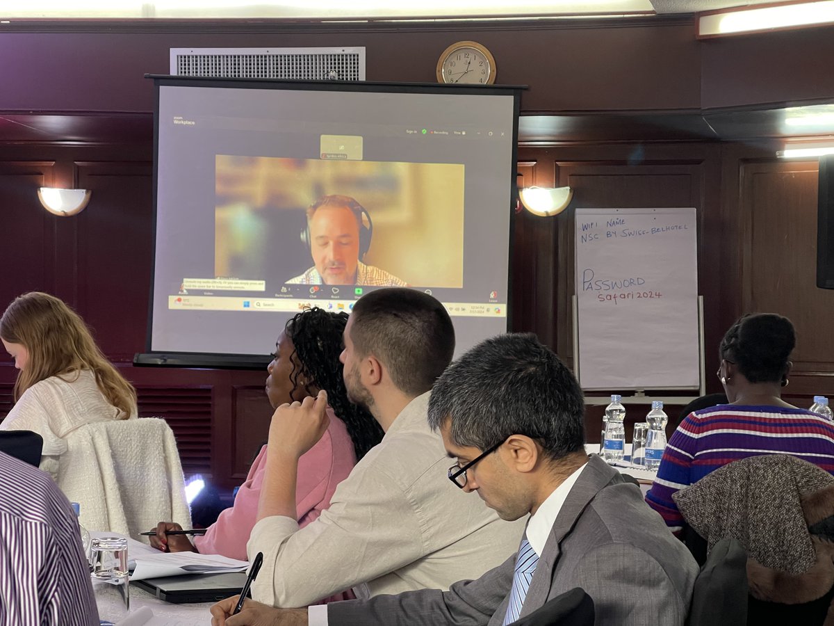 SynBioAfrica's tweet photo. Dr. Piers Millet Executive Director @IBBIS_bio delivered a powerful #Virtual keynote on biosecurity best practices for emerging innovations in agriculture and biosciences.
@otimgeoffrey25
#conference #SBA3.0 #Innovation #SyntheticBiology https://t.co/bYrOxwsEkX