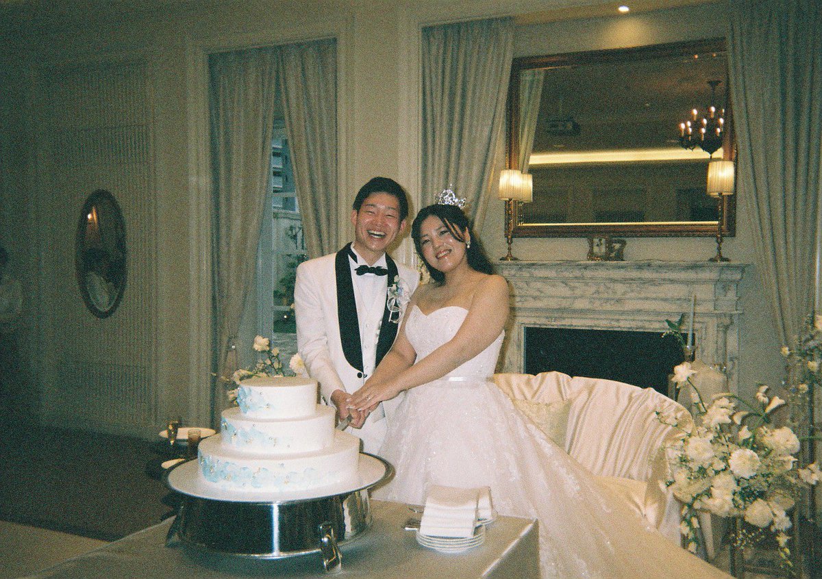 Trumpet191's tweet photo. 結婚式
写ルンです、色合い良い感じ📸 https://t.co/eVusEftSnt