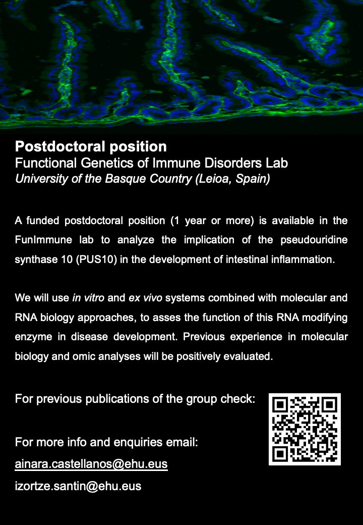FUNctional genetics of IMMUNE disorders tweet media