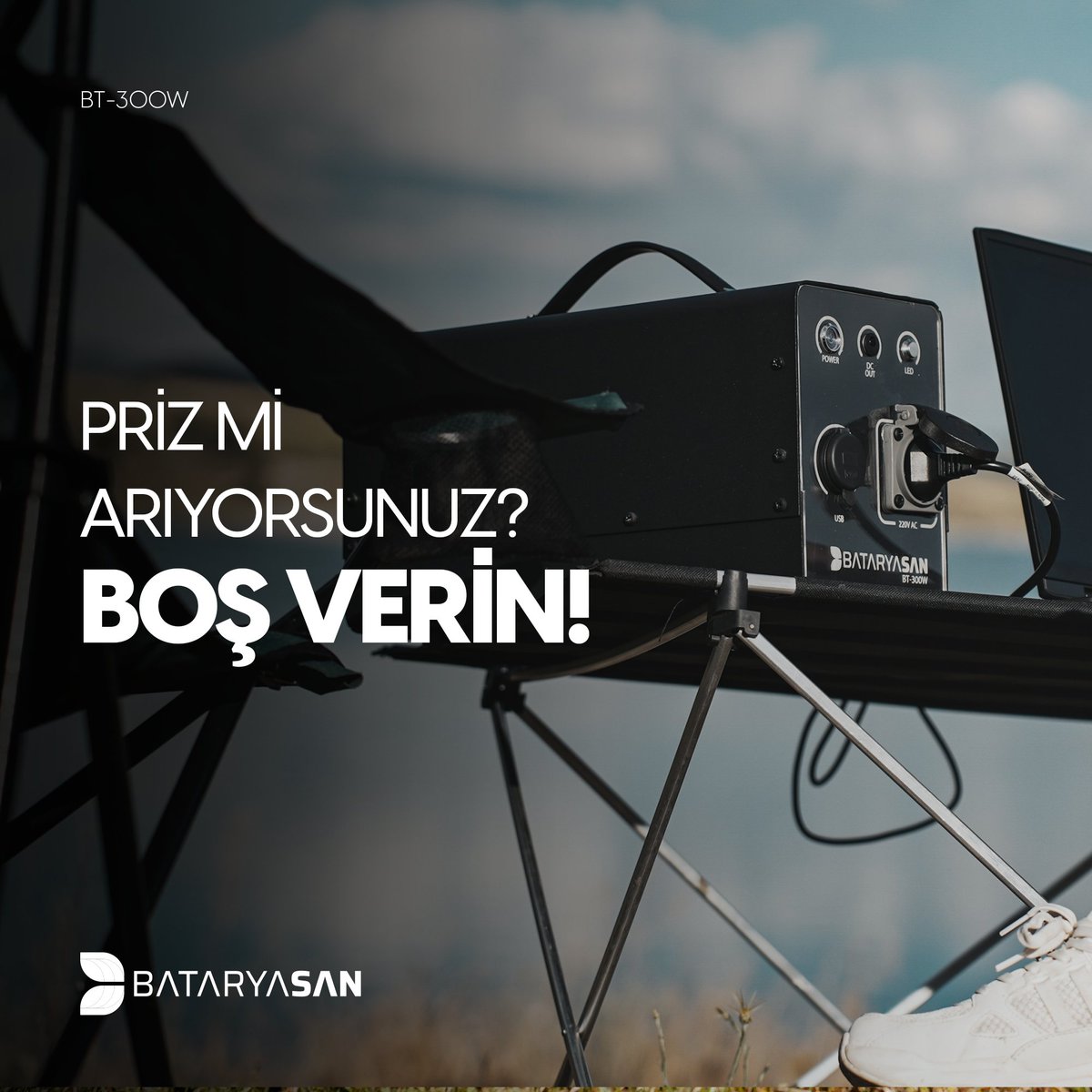bataryasan's tweet photo. BT-300 W Taşınabilir Güç İstasyonu ile enerjiniz hep elinizin altında.
👉 https://t.co/Y77id4t3UU
#bataryasan #powergenerator #güçkaynağı #energy #powerstation #karavanbataryası #ongrid #ofgrid #abbterra360 #ess #lifepo4akü https://t.co/ehqWuBijLg