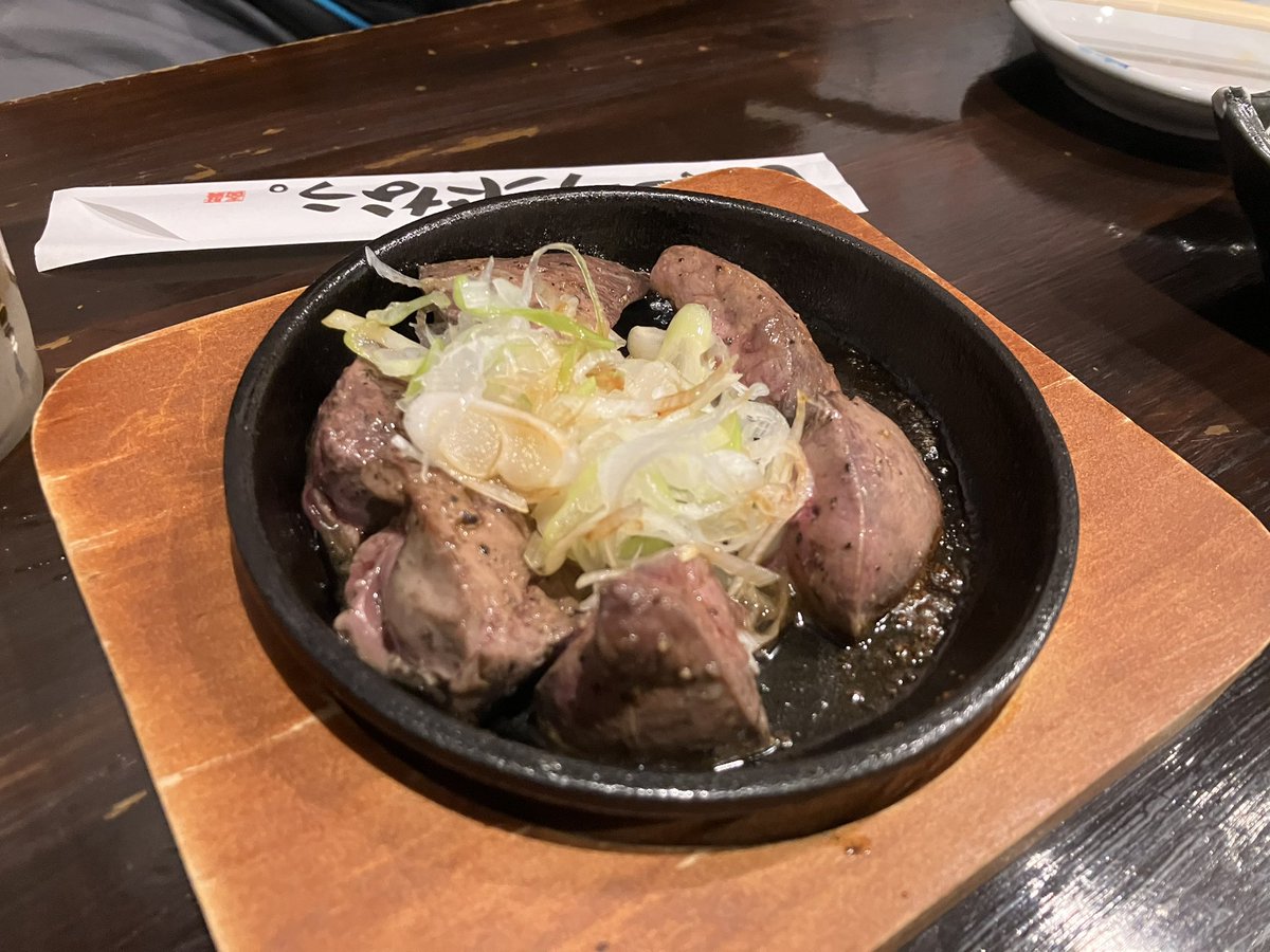arai_tu's tweet photo. レバーランド初入店。レバー料理が最高に美味しかったです。 https://t.co/ArS2DTZQCK